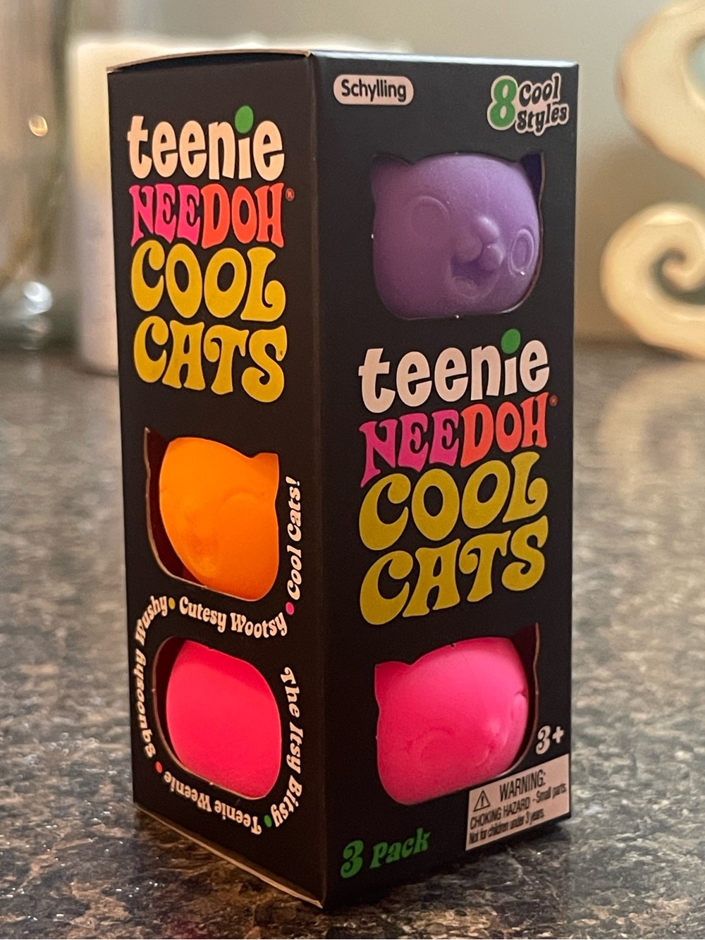 NeeDoh Teenie cool cats 3 pack!
